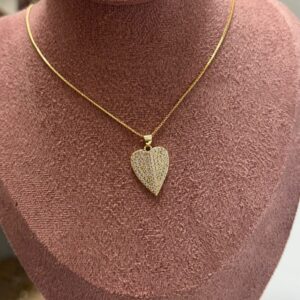 Chain Heart Dorado