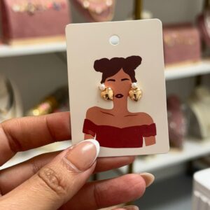 Pearl Heart Earrings