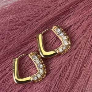 Earrings Gold Shine