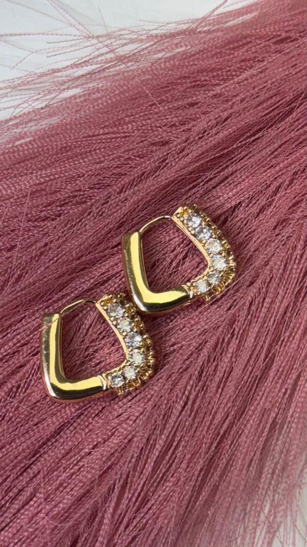 Earrings Gold Shine