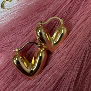 Earrings Gold Shine