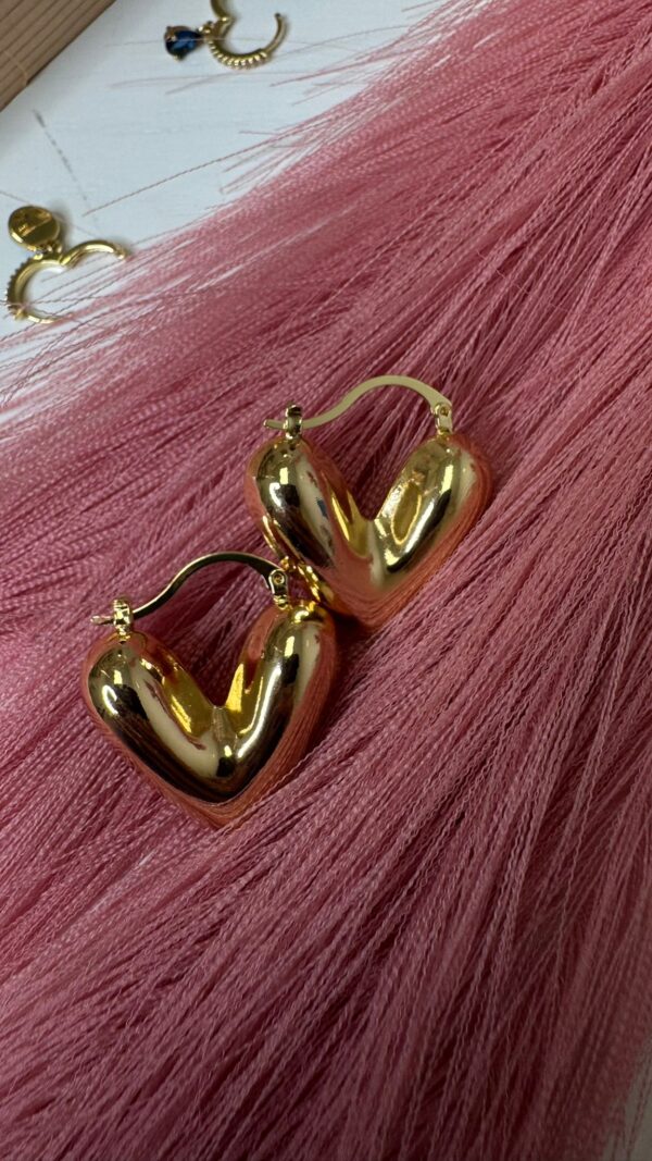 Earrings Gold Shine