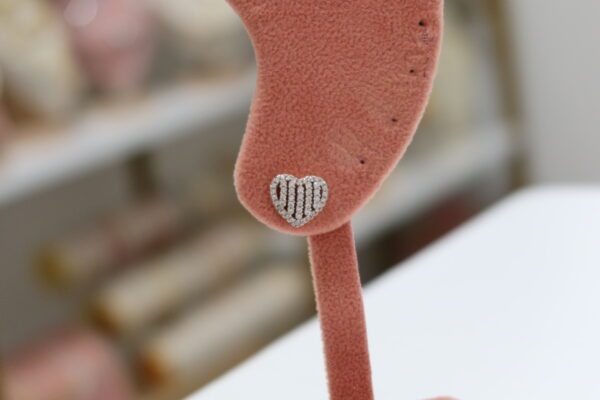 Big heart earring