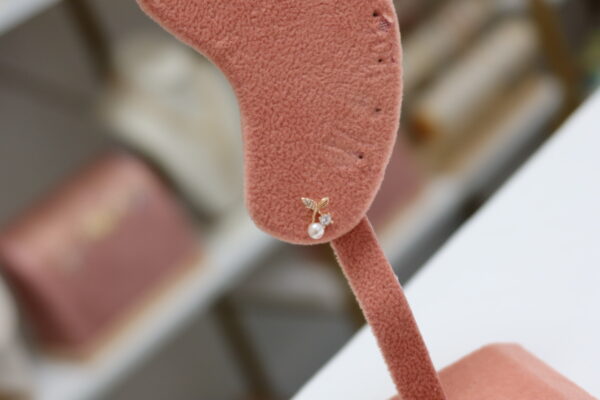 Cherries shine earring