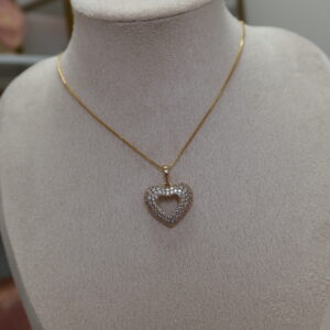 Big heart necklace