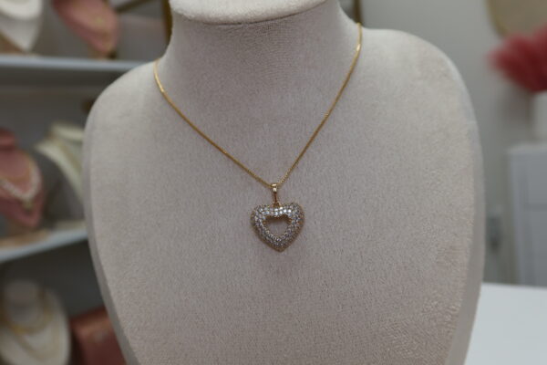 Big heart necklace